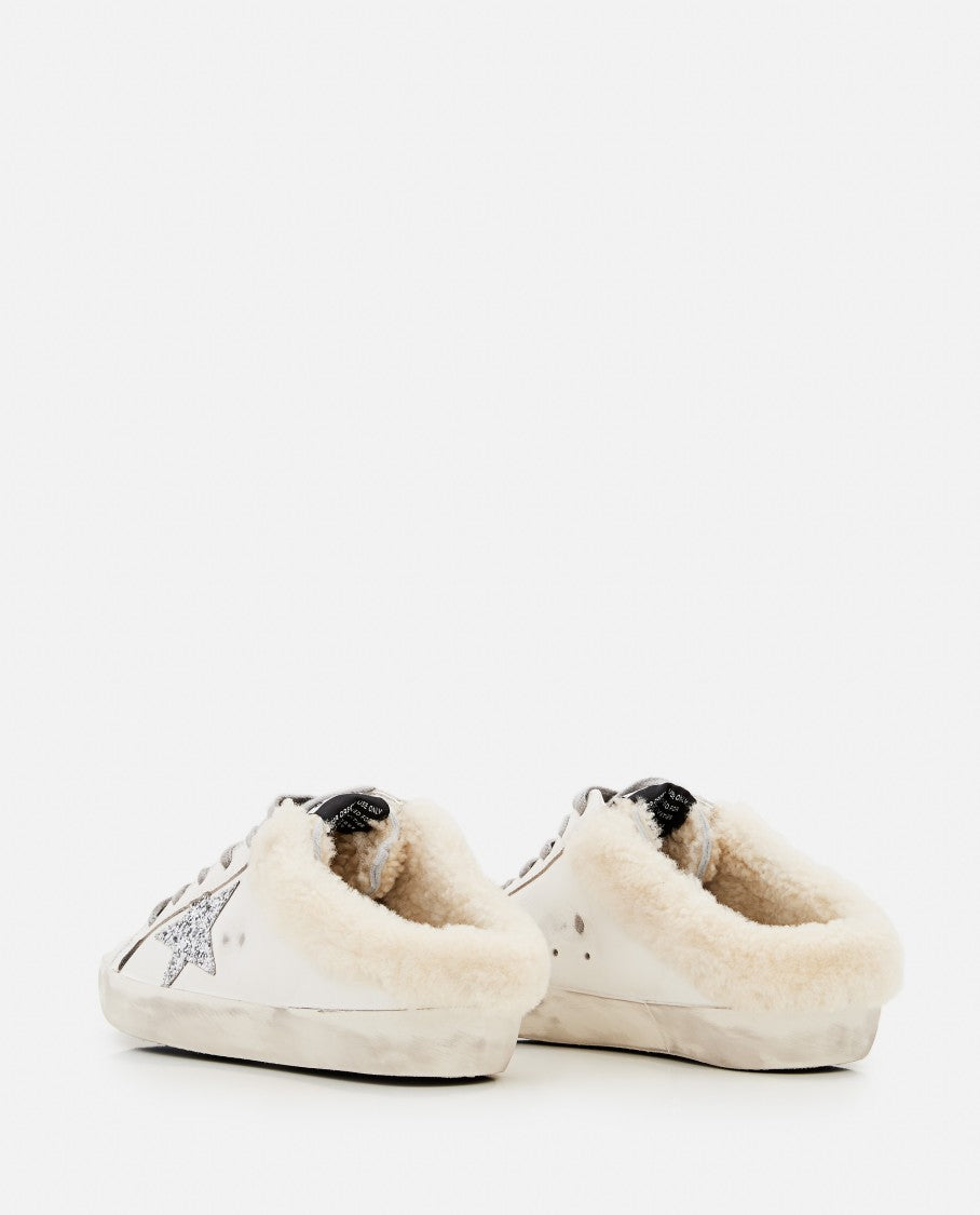Golden Goose Super Star Sabot Leather Sneakers