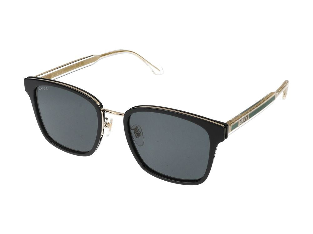 Gucci Sunglasses Gucci Gg0563skn 003 Black Crystal Grey 55/21/150