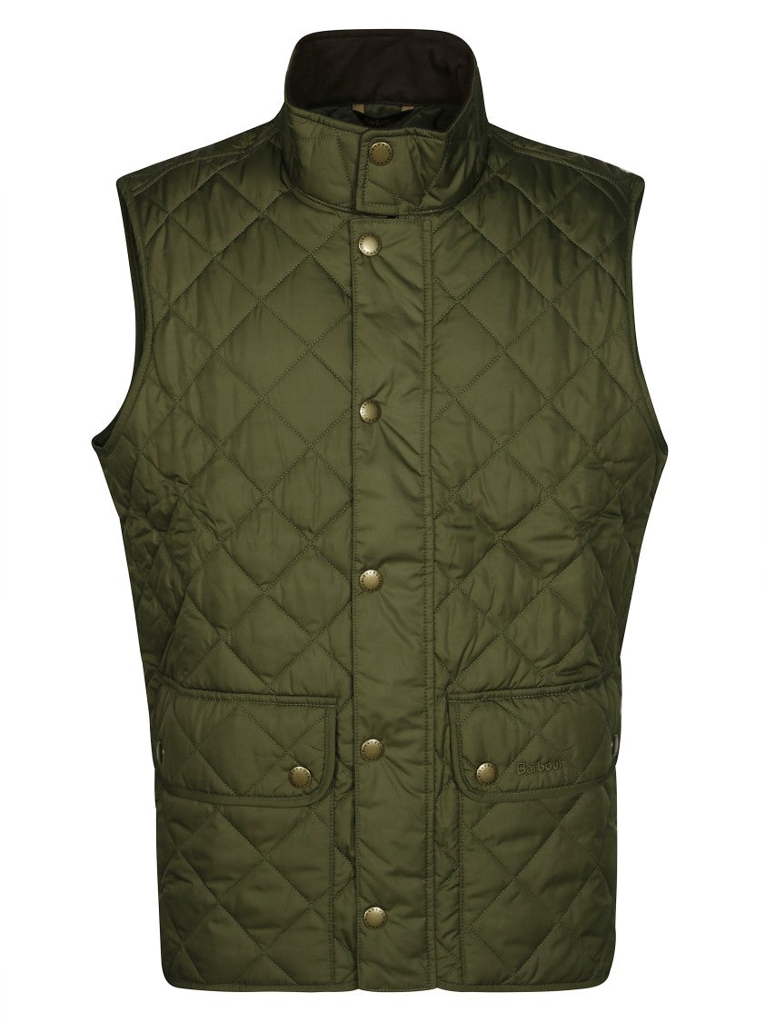 Barbour Diamond Quilted Stand Collar Gilet