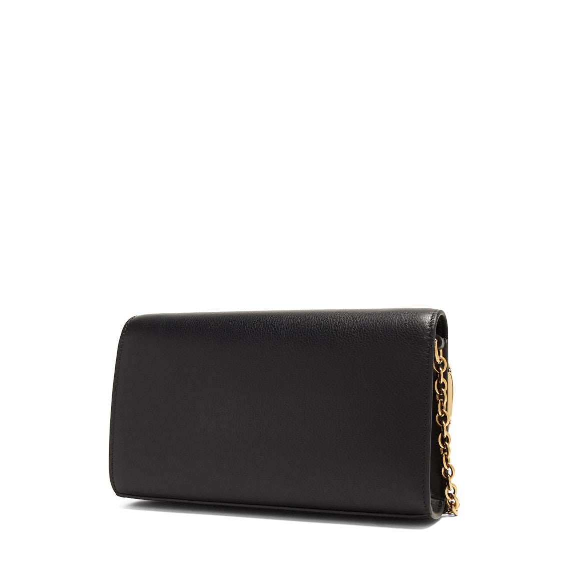 Chloé Rectangular Crossbody Bag With Gold-Tone Script Logo