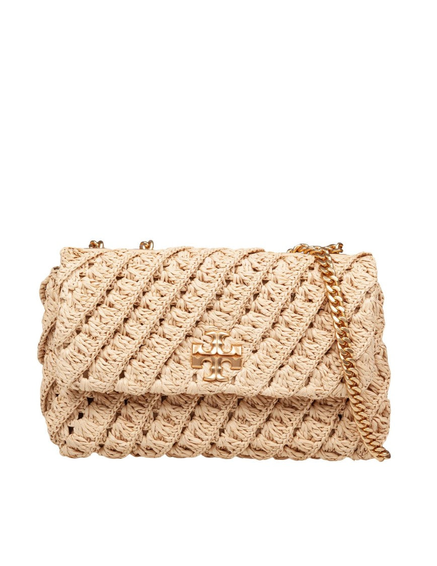Tory Burch Kira Woven Small Convertible Shoulder Bag