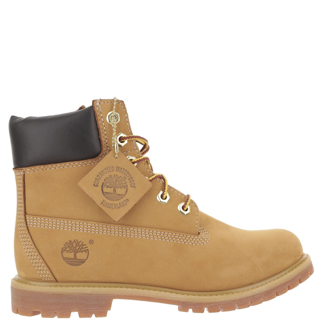 Timberland Tan Nubuck Leather Padded Boots