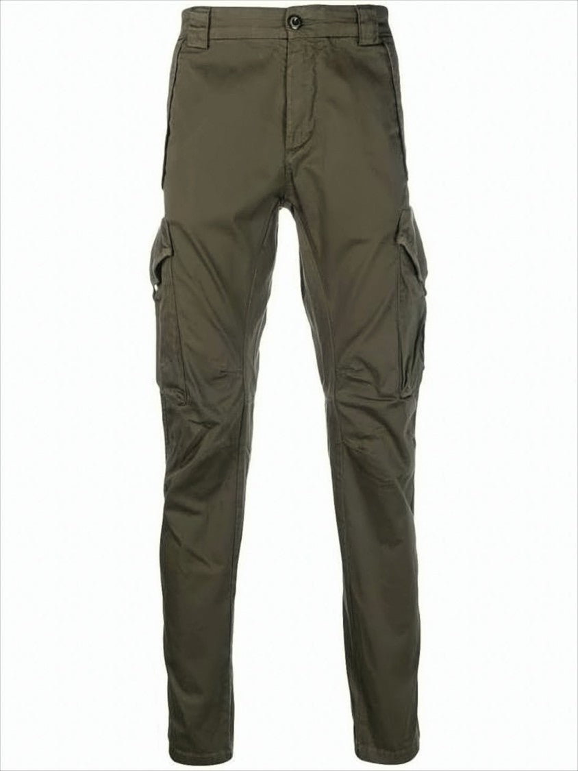 C.P. Company Utilitarian Straight Pants With Cargo Pockets