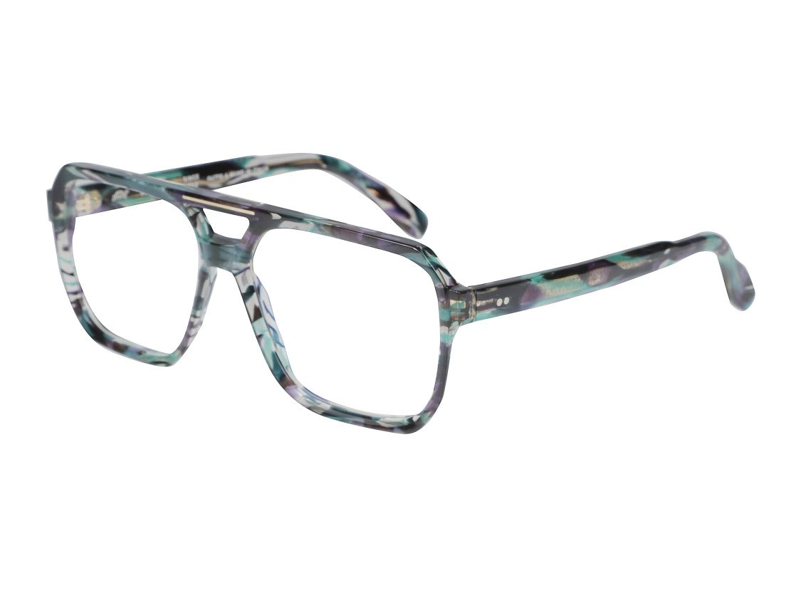 Kador Big 1-58 Double Bridge Bold Oversized Square Eyeglasses