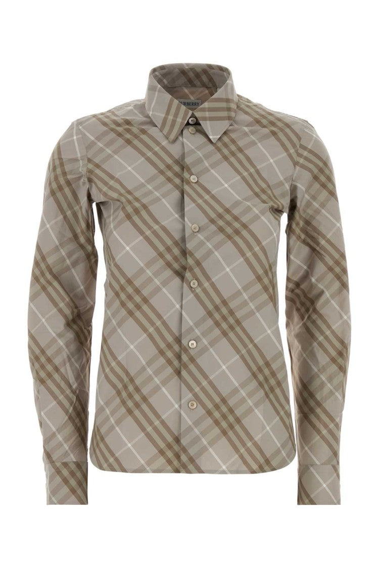 Burberry Embroidered Poplin Shirt