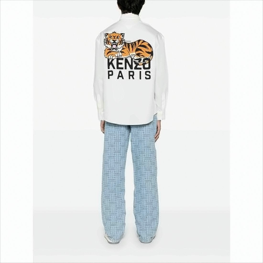 Kenzo Relaxed Fit Long-Sleeve Shirt