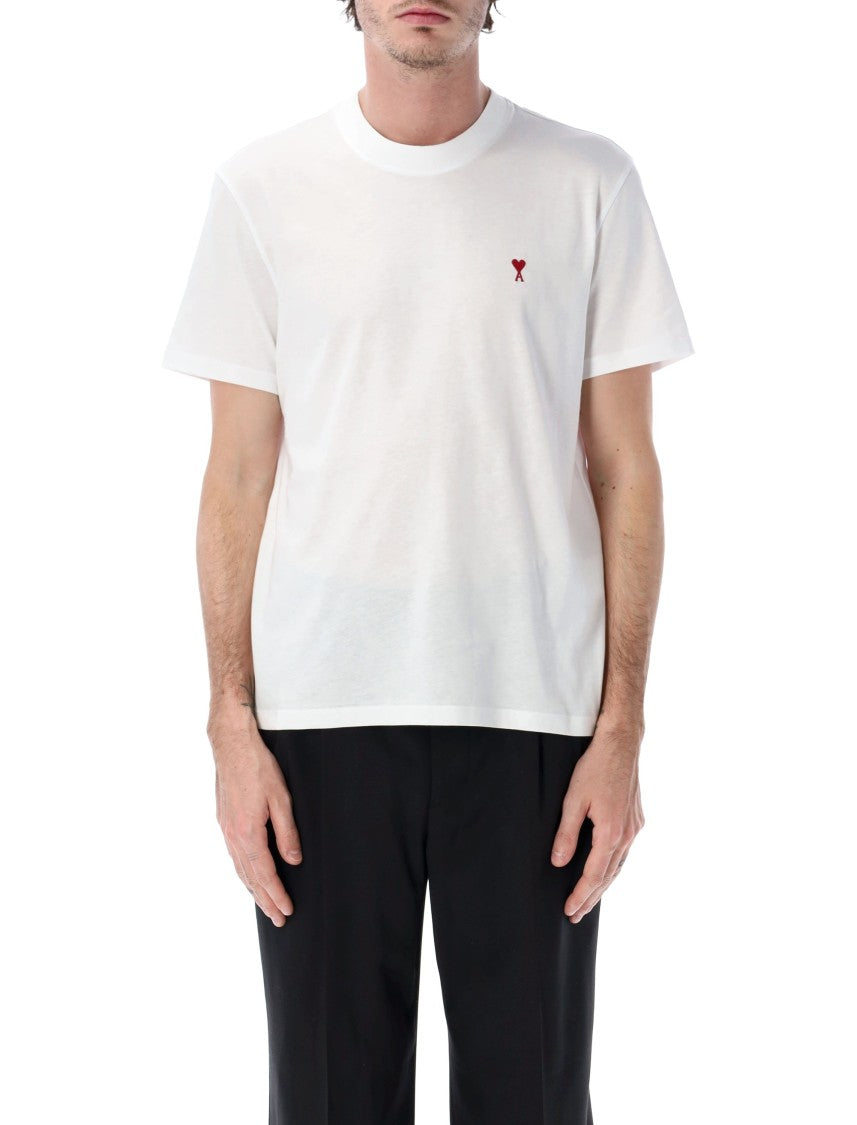 Ami Paris Organic Cotton De Coeur T-Shirt