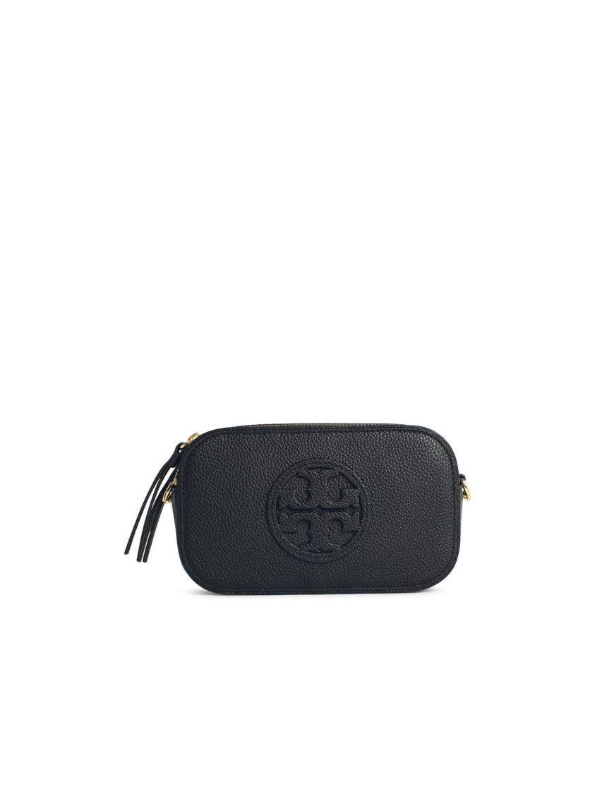 Tory Burch 'Miller' Black Leather Mini Crossbody Bag