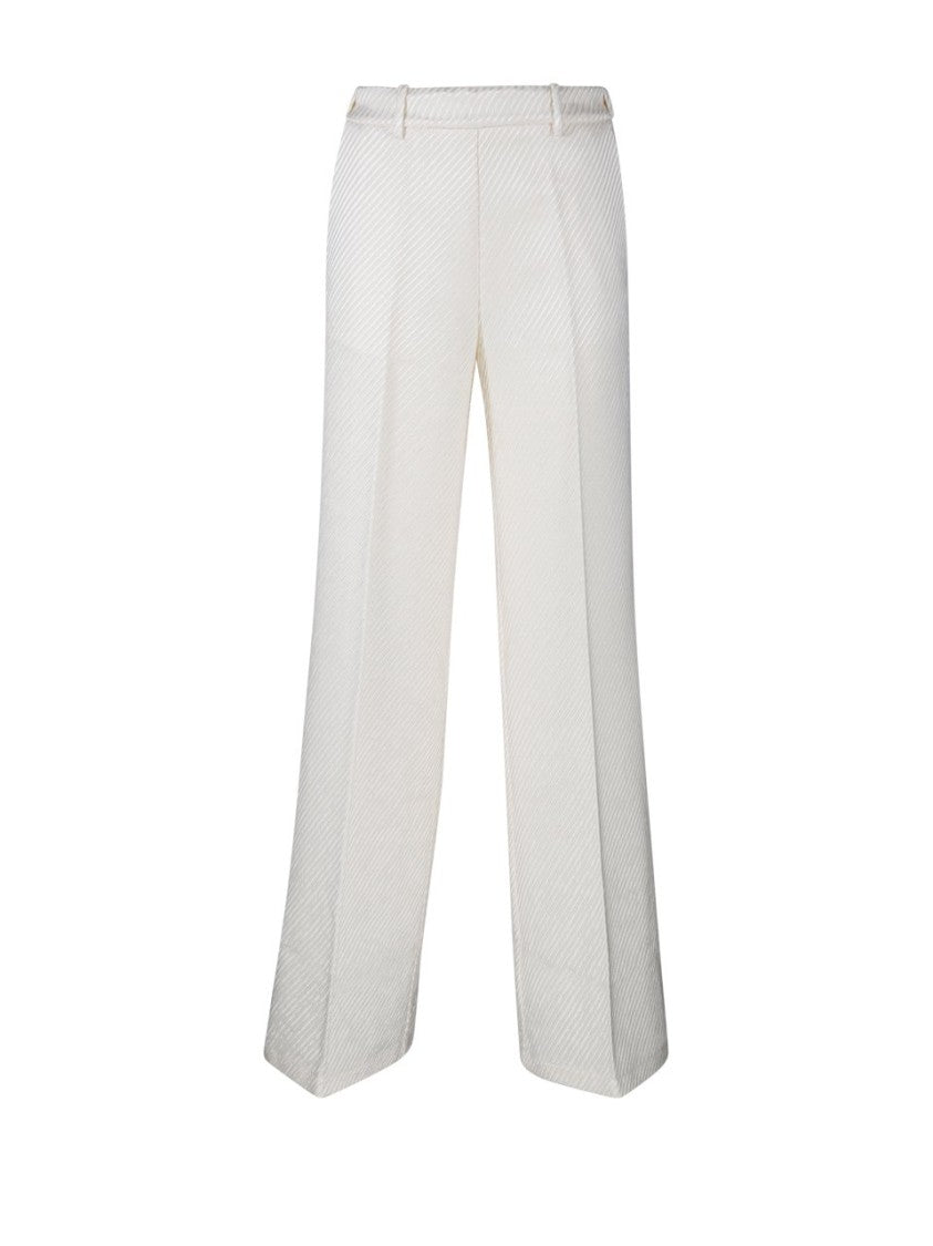 Forte Forte Diagonal Couture Palazzo Pants