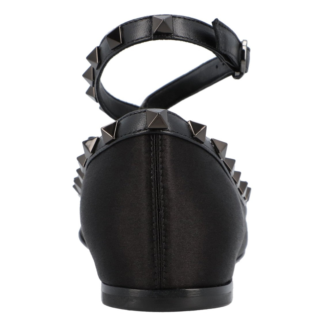 Valentino Rockstud Ballerinas Black