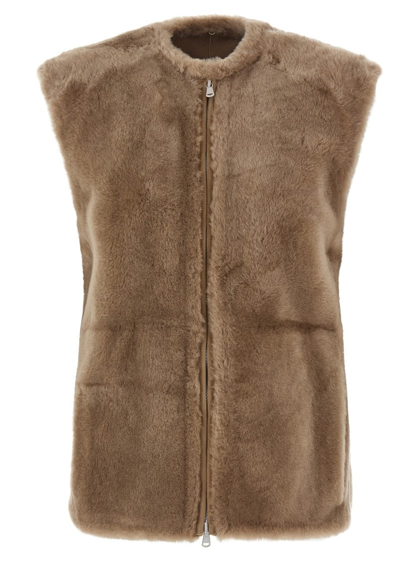Brunello Cucinelli Sheepskin Insert Jacket