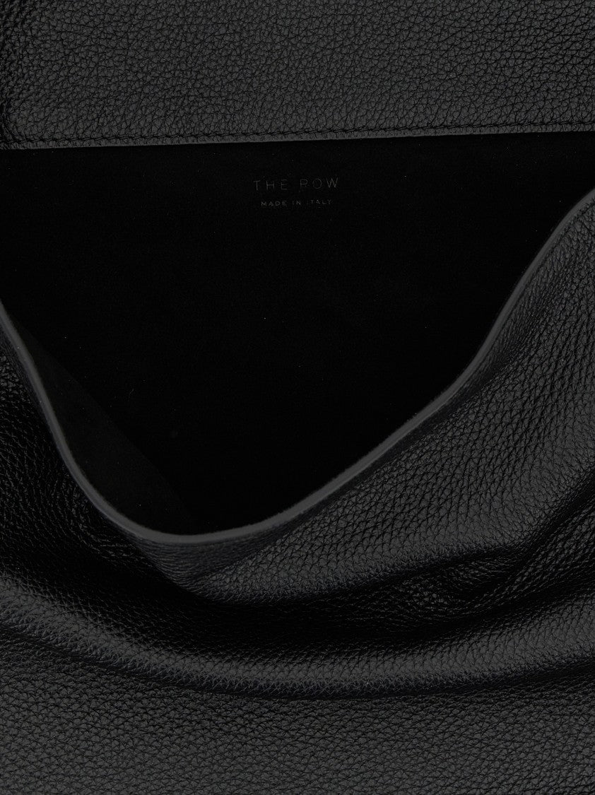 The Row 'Nan' Hammered Deer Leather Crossbody Bag