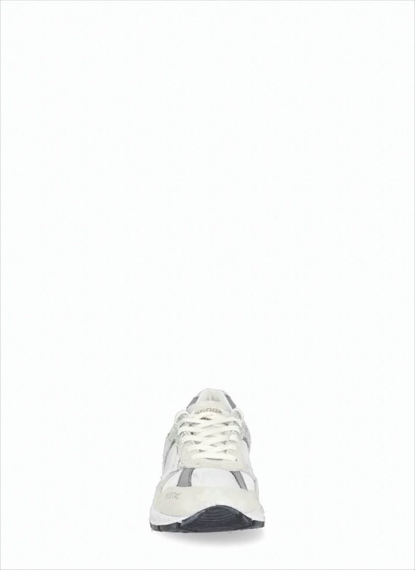 Golden Goose Stylish Off-White Sneakers With Star Detail