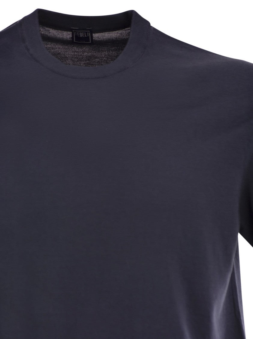 Fedeli Giza Cotton T-Shirt