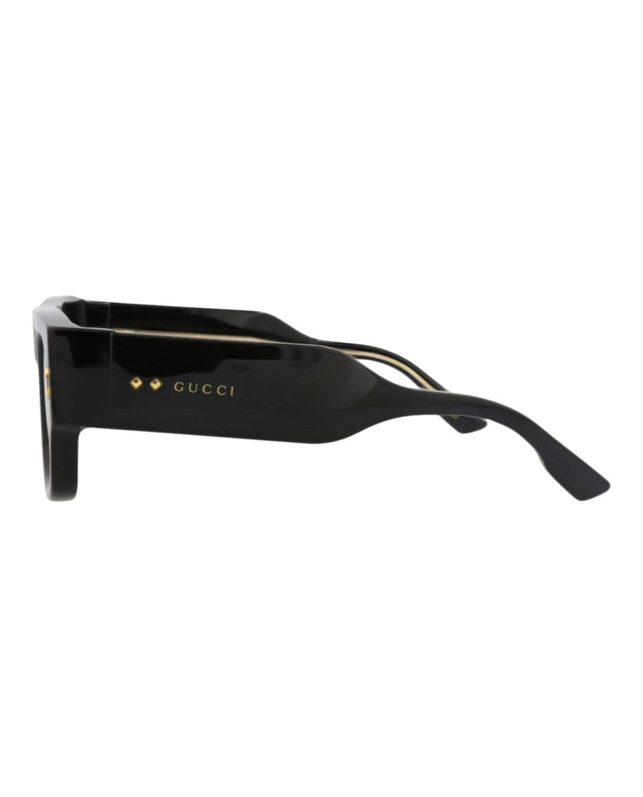 Gucci Square-Frame Recycled Acetate Sunglasses