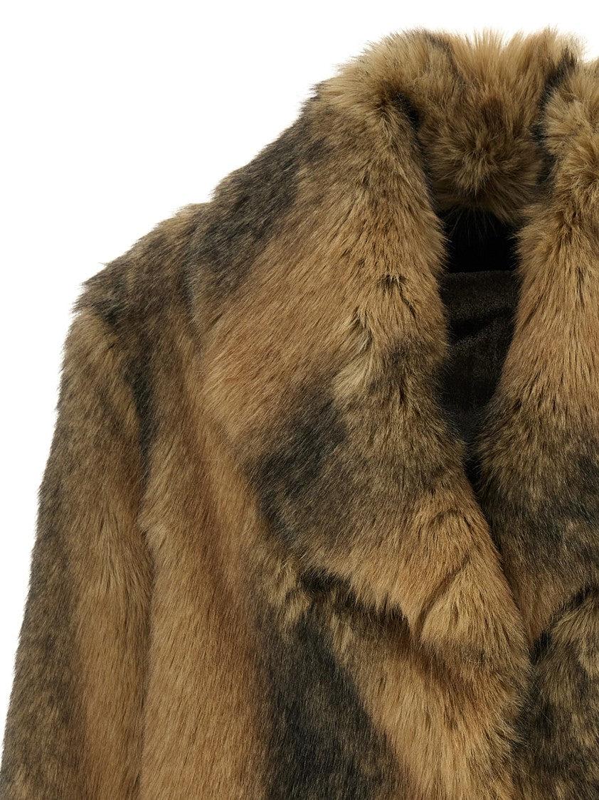 B&B Couture Sherman' Faux Fur Coat
