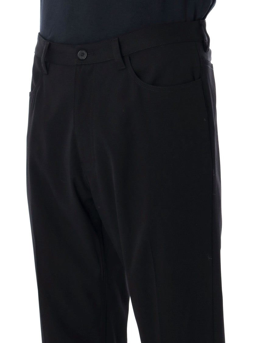 Balenciaga Straight Fit Stretch Twill Tailored Pants