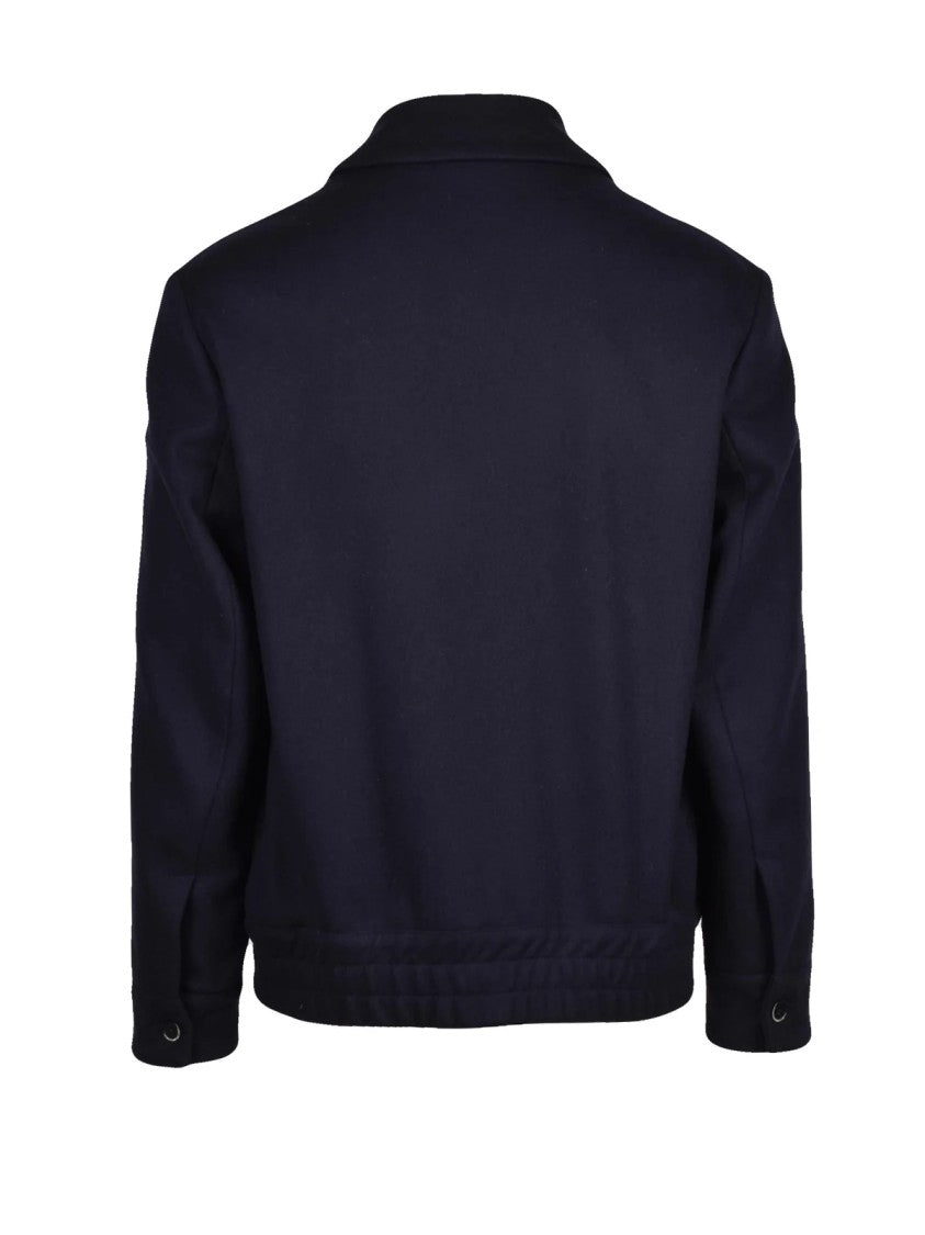 Barena Unlined Wool-Blend Zip Jacket