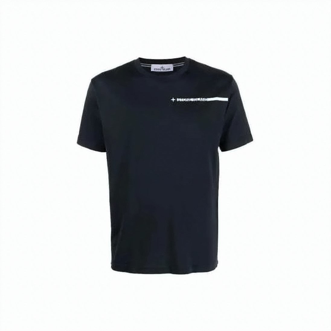 Stone Island Black Short-Sleeved T-Shirt