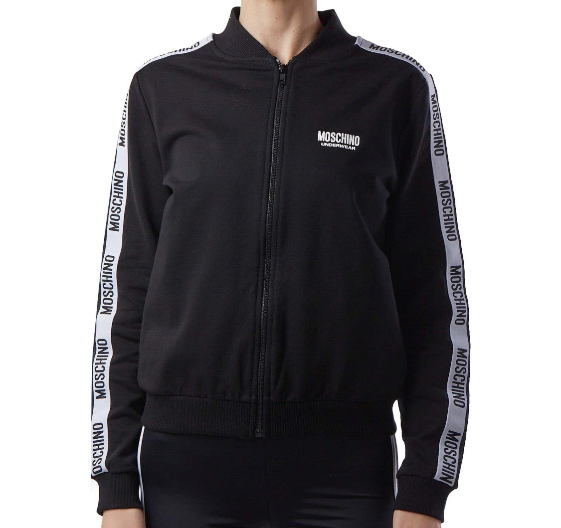 Moschino Zip-Up Jacket With High Collar