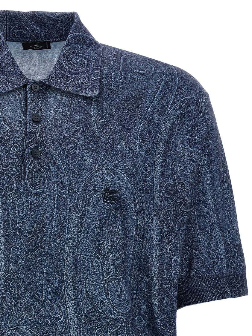 Etro Paisley' Polo Shirt