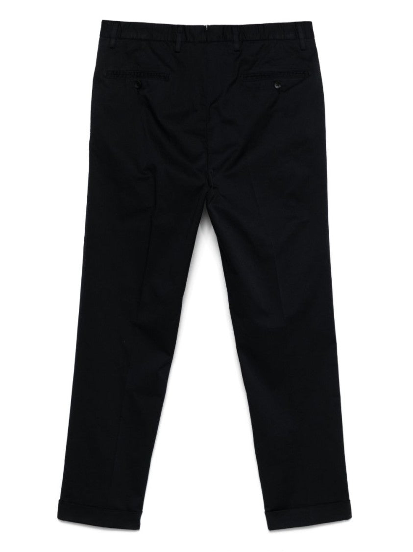 Drumohr Tapered Trousers With Concealed Fly