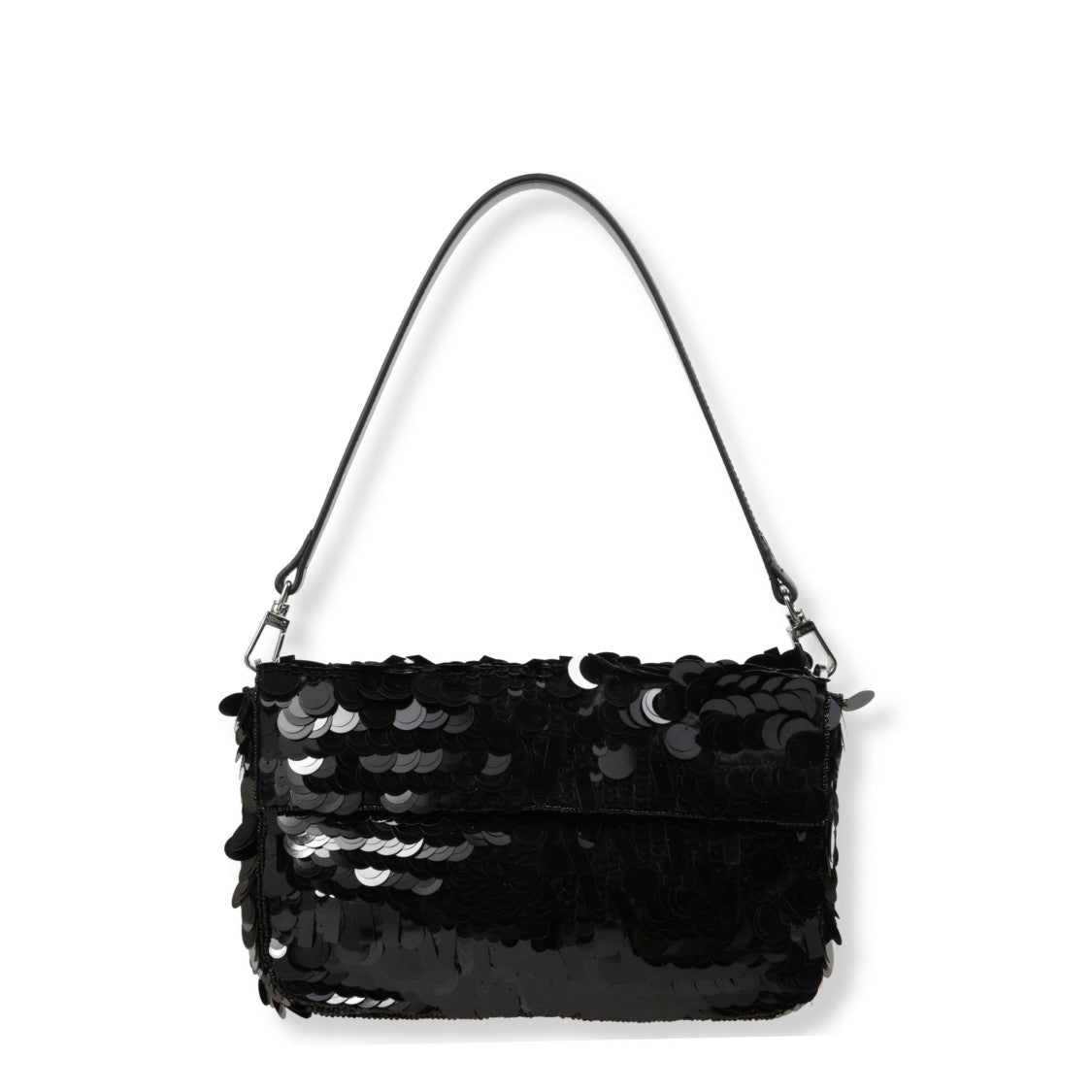 Staud Sequined Rectangular Shoulder Bag With Detachable Strap