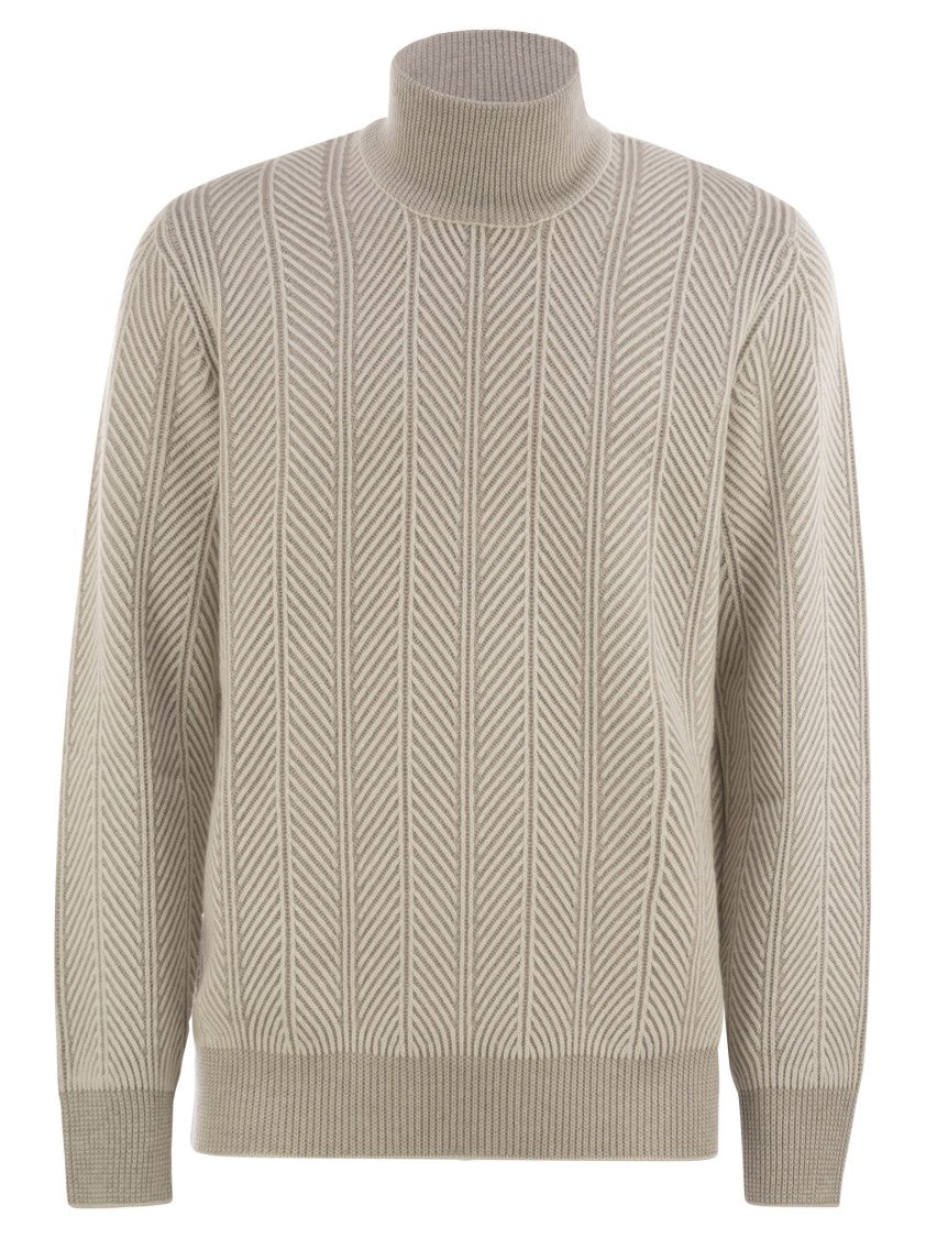 Brunello Cucinelli Cashmere Turtleneck Sweater