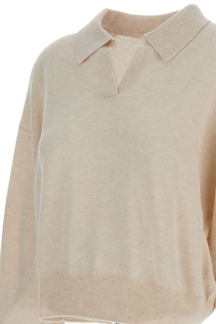 Lisa Yang Polo Neck Wool Sweater