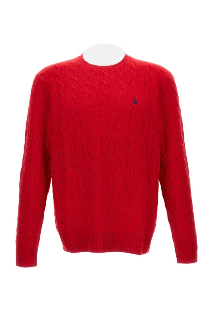 Polo Ralph Lauren Cable-Knit Wool-Cashmere Jumper With Textured Design