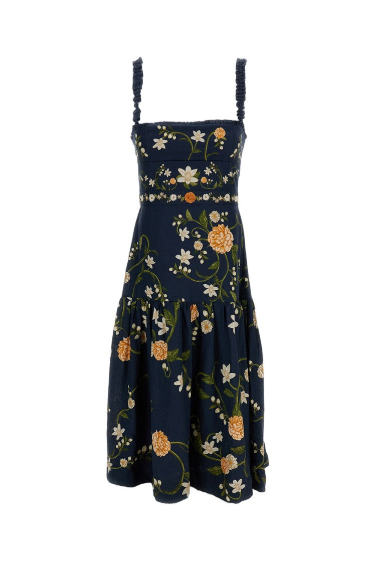 Agua By Agua Bendita Nispero Valle Midi Dress