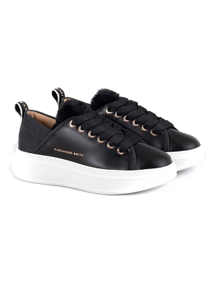 Alexander Smith Casual Black Trainers