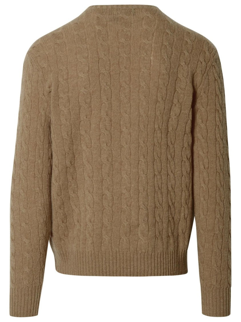 Polo Ralph Lauren Beige Cashmere Blend Sweater
