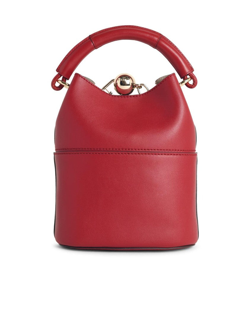 Furla 'Sfera' Mini Bucket Bag In Calfskin Azalea
