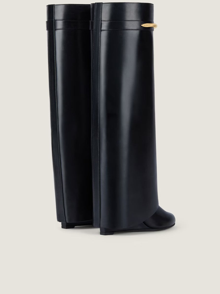 Givenchy Heel High Pointed Toe Calf Leather Boots