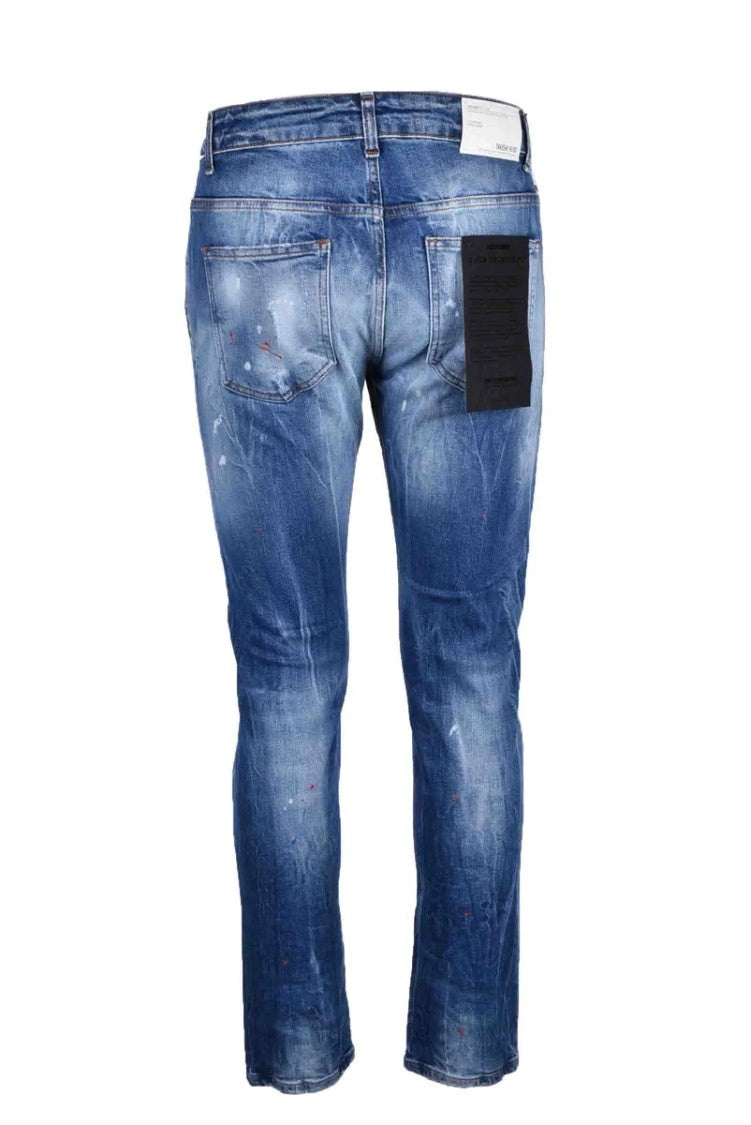 Takeshy Kurosawa Cotton Jeans - Blue