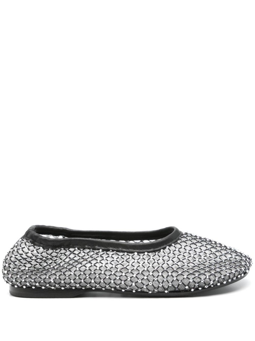 Alohas Mesh Upper Ballerinas With Shimmering Embellishments