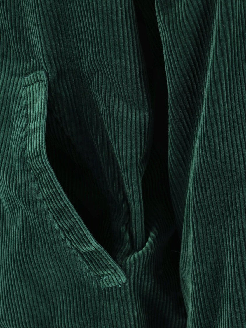 Polo Ralph Lauren Green Wynton Corduroy Cotton Zip Jacket