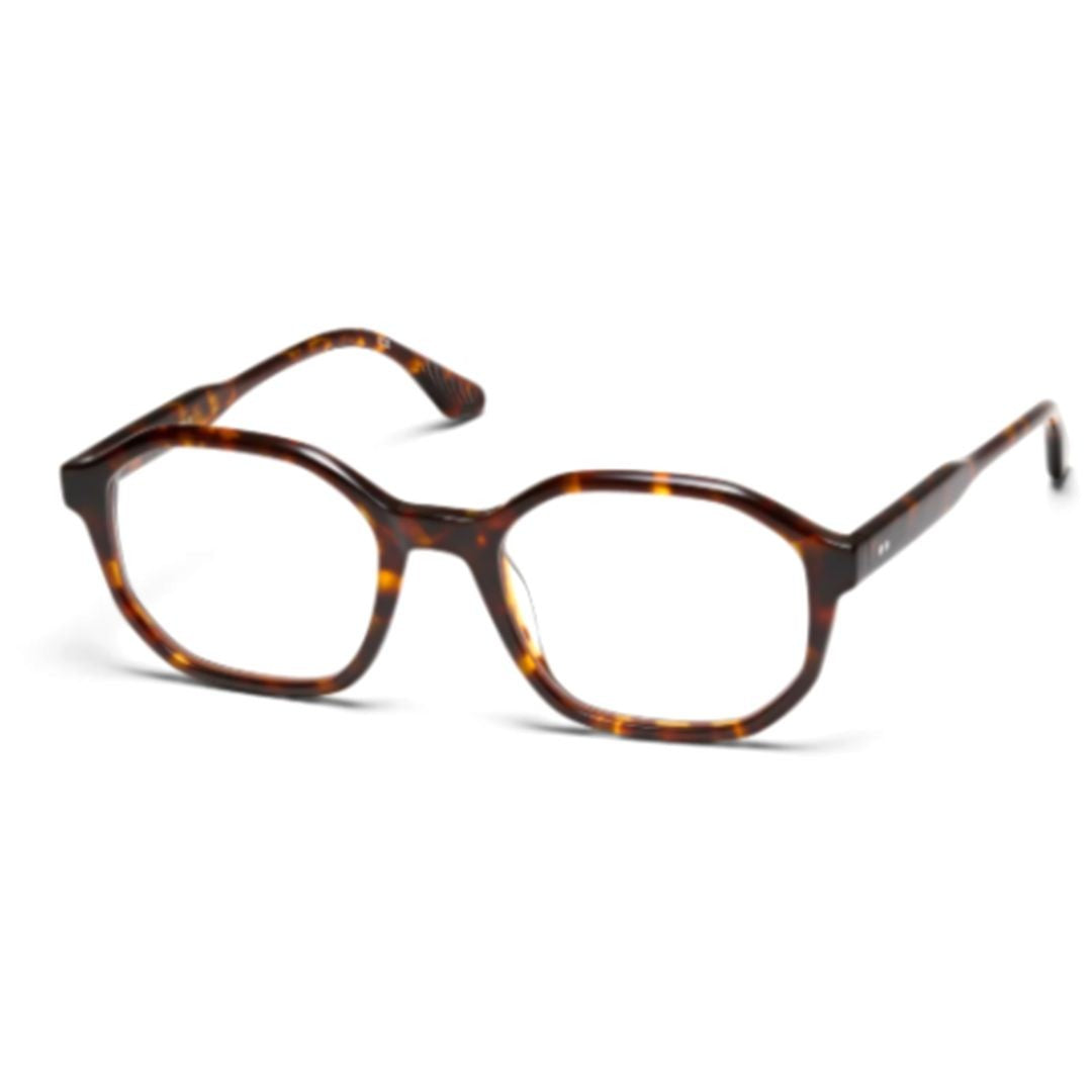 Peter And May Isabelle Rounded Octagonal Tortoise Shell Eyeglasses With Slender Temples