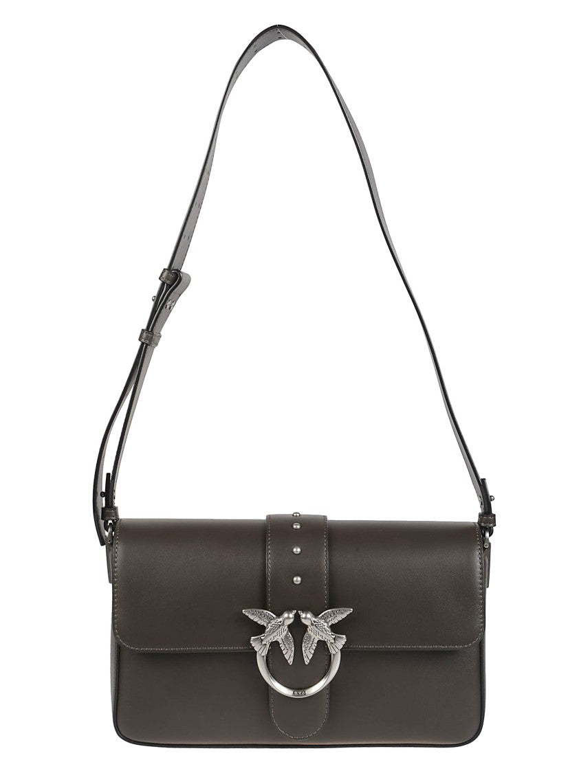 Pinko Black Love One Classic Shoulder Bag