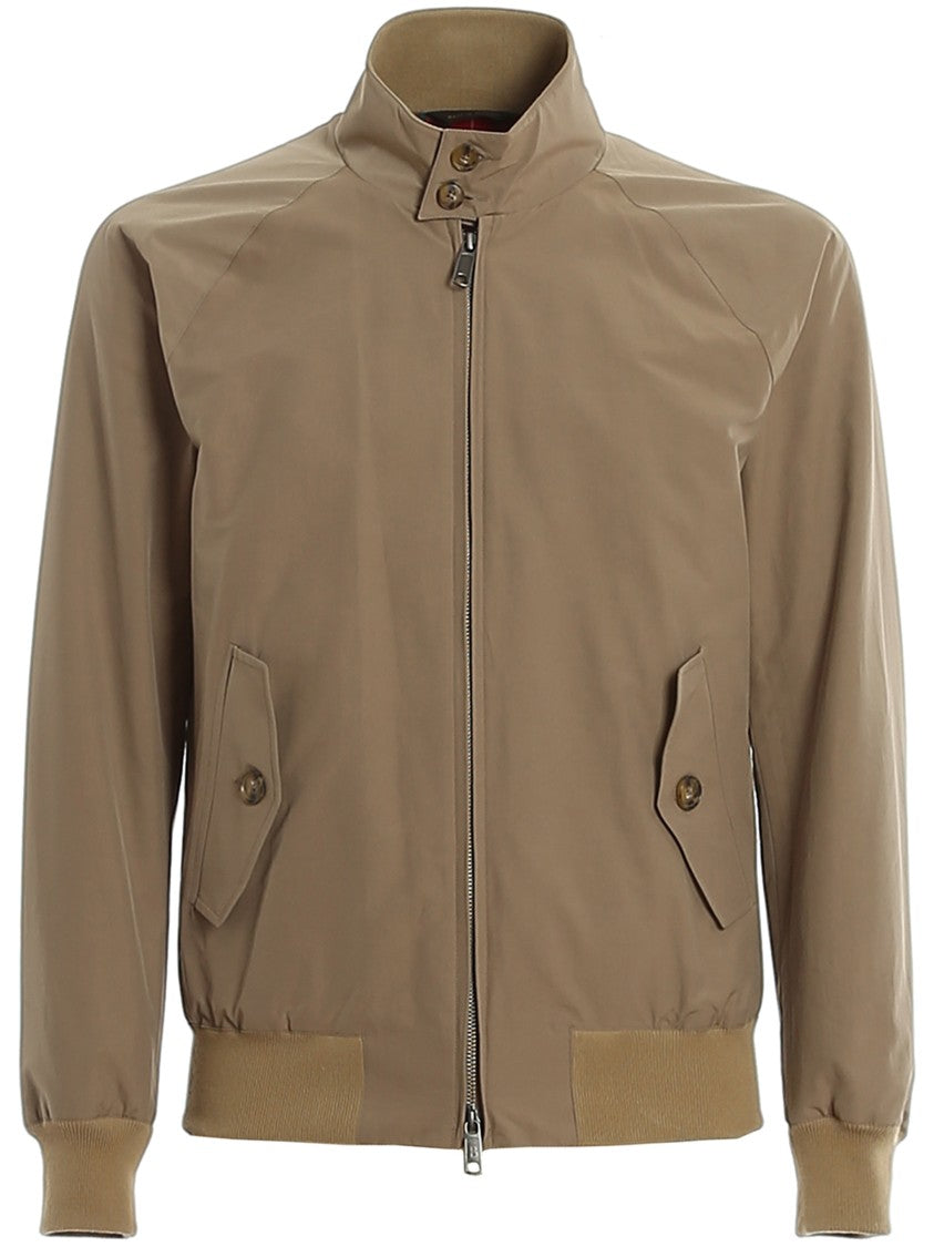 Baracuta Lightweight Brown Polyester Blend Jacket