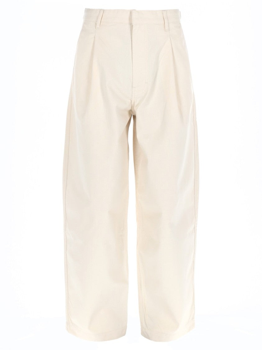Drôle De Monsieur Ballon High Waist Pleated Trousers Pants