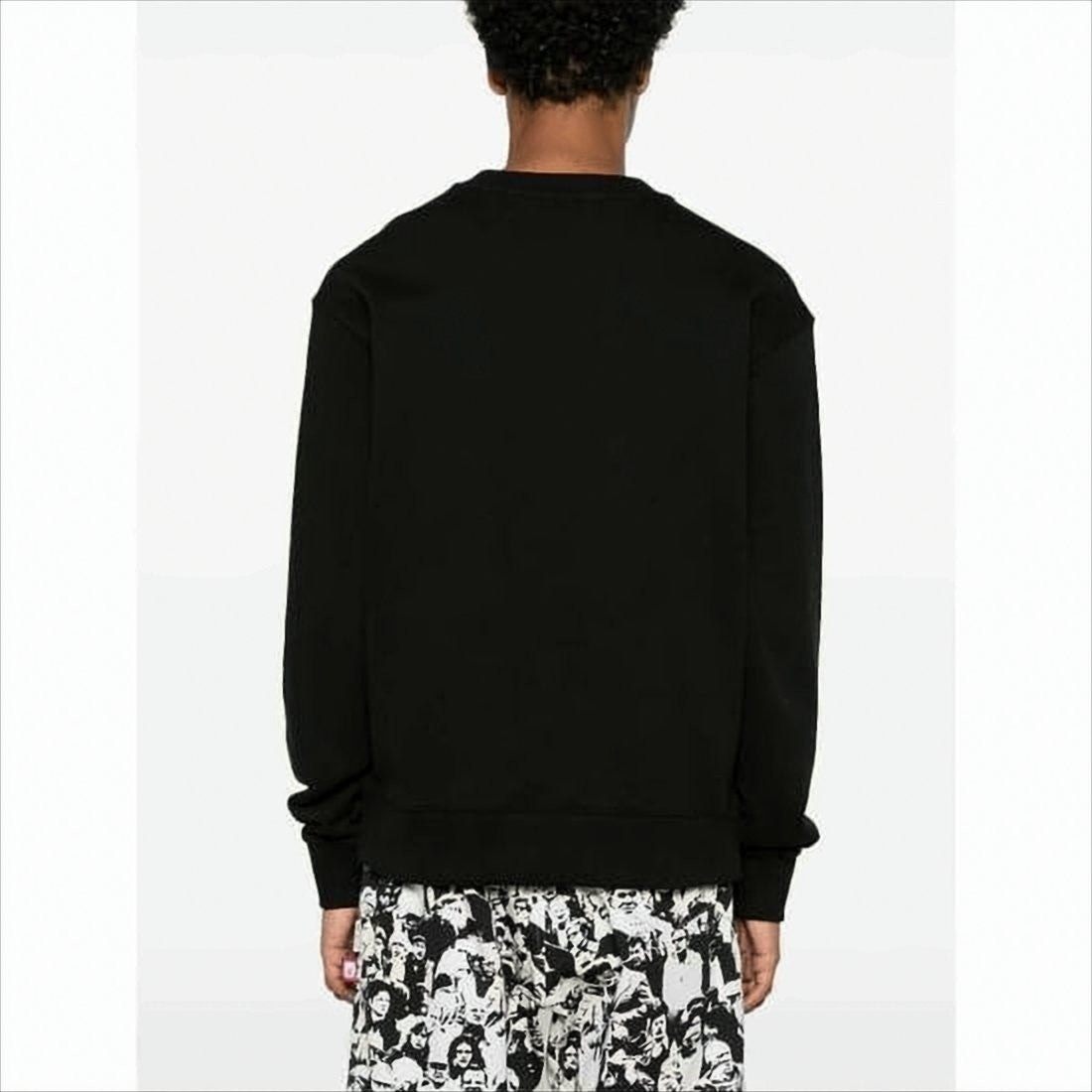 Kenzo Bold Graphic Long-Sleeve Black Sweatshirt From Kenzo