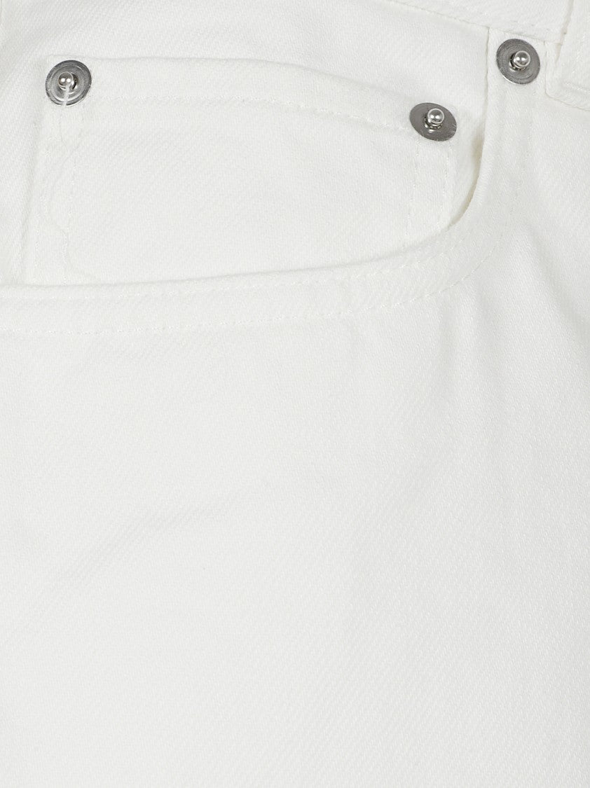 Givenchy High-Waisted Denim Jeans With Engraved Button