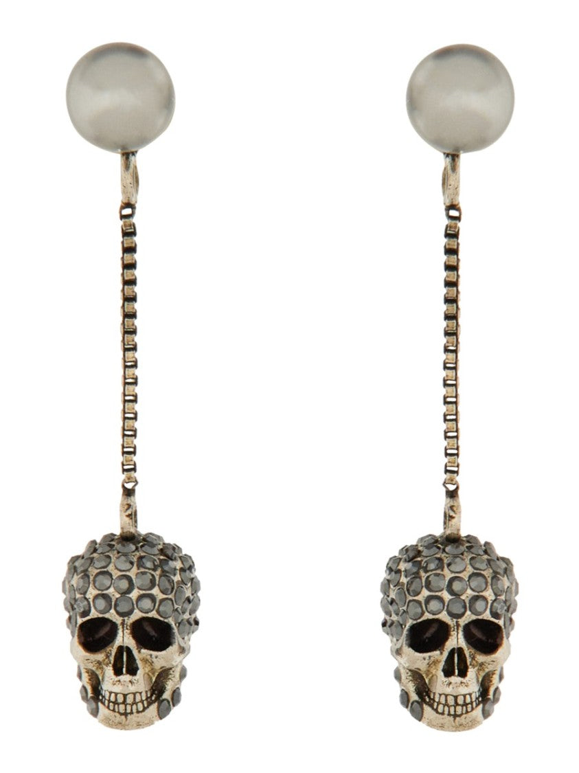 Alexander Mcqueen Orecchini Skull
