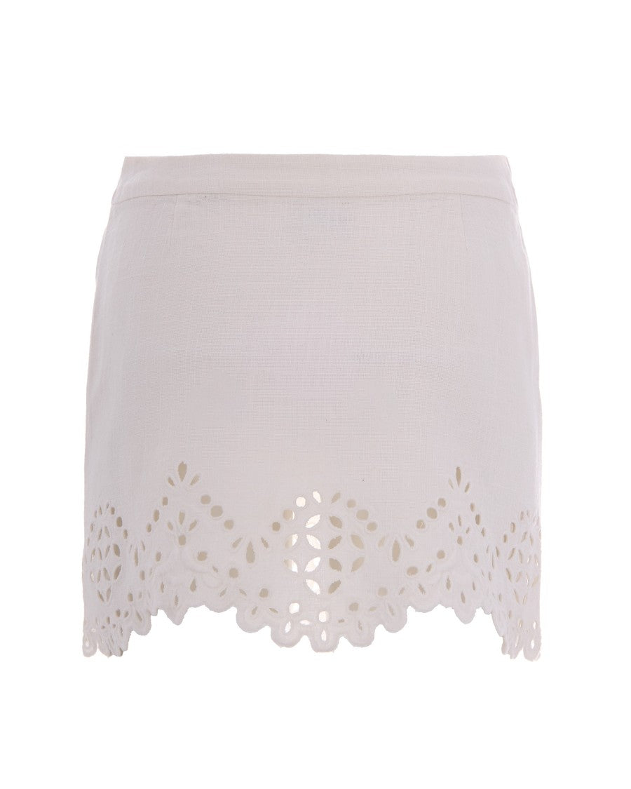 Isabel Marant Étoile White Blouma Skirt