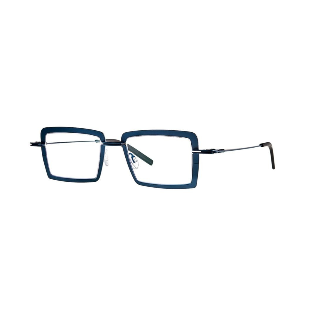 Theo Ribbel Metal Rectangular Eyeglasses