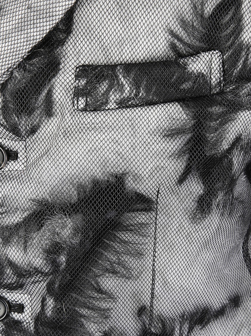 Comme Des Garçons Long Multilayered Jacket