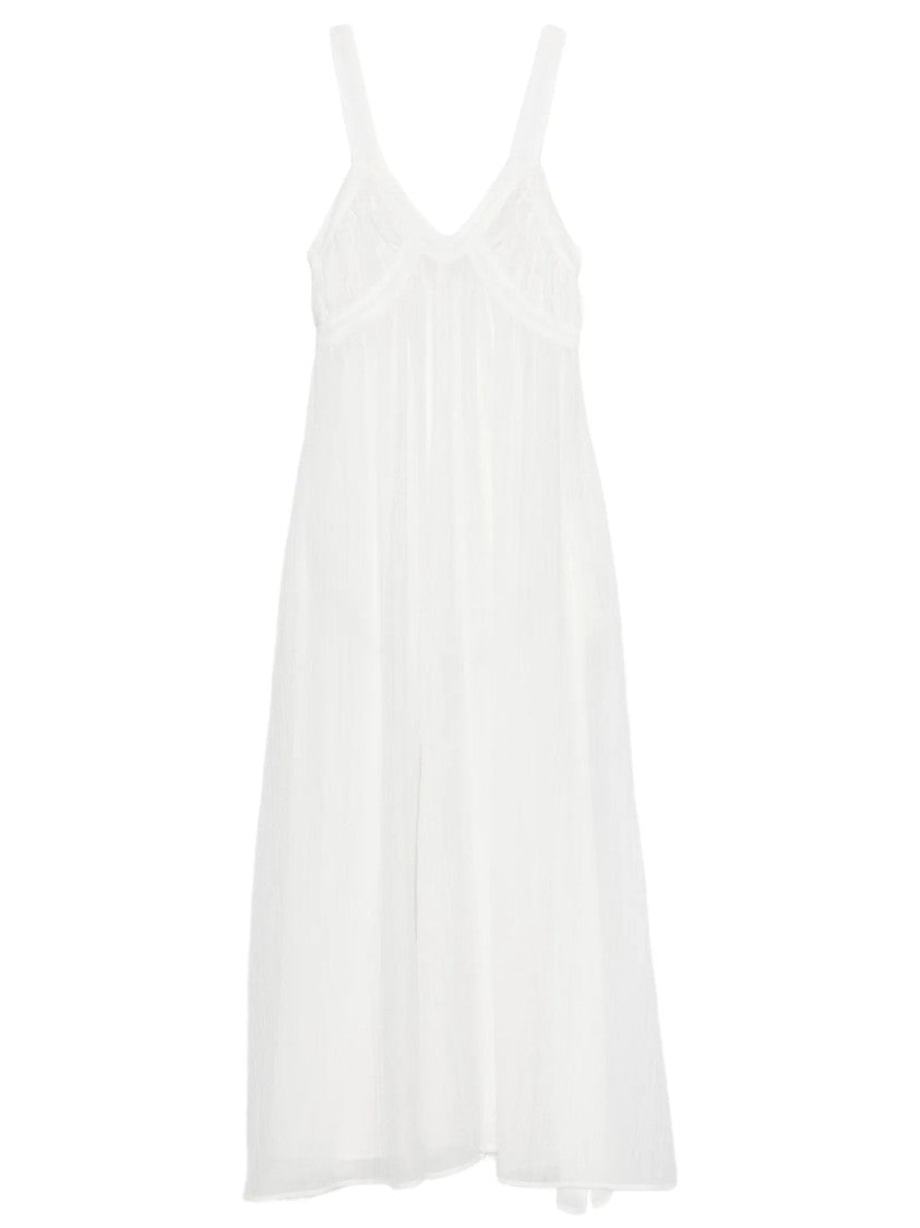 Seventy Lightweight V-Neck Flowing Midi Dress