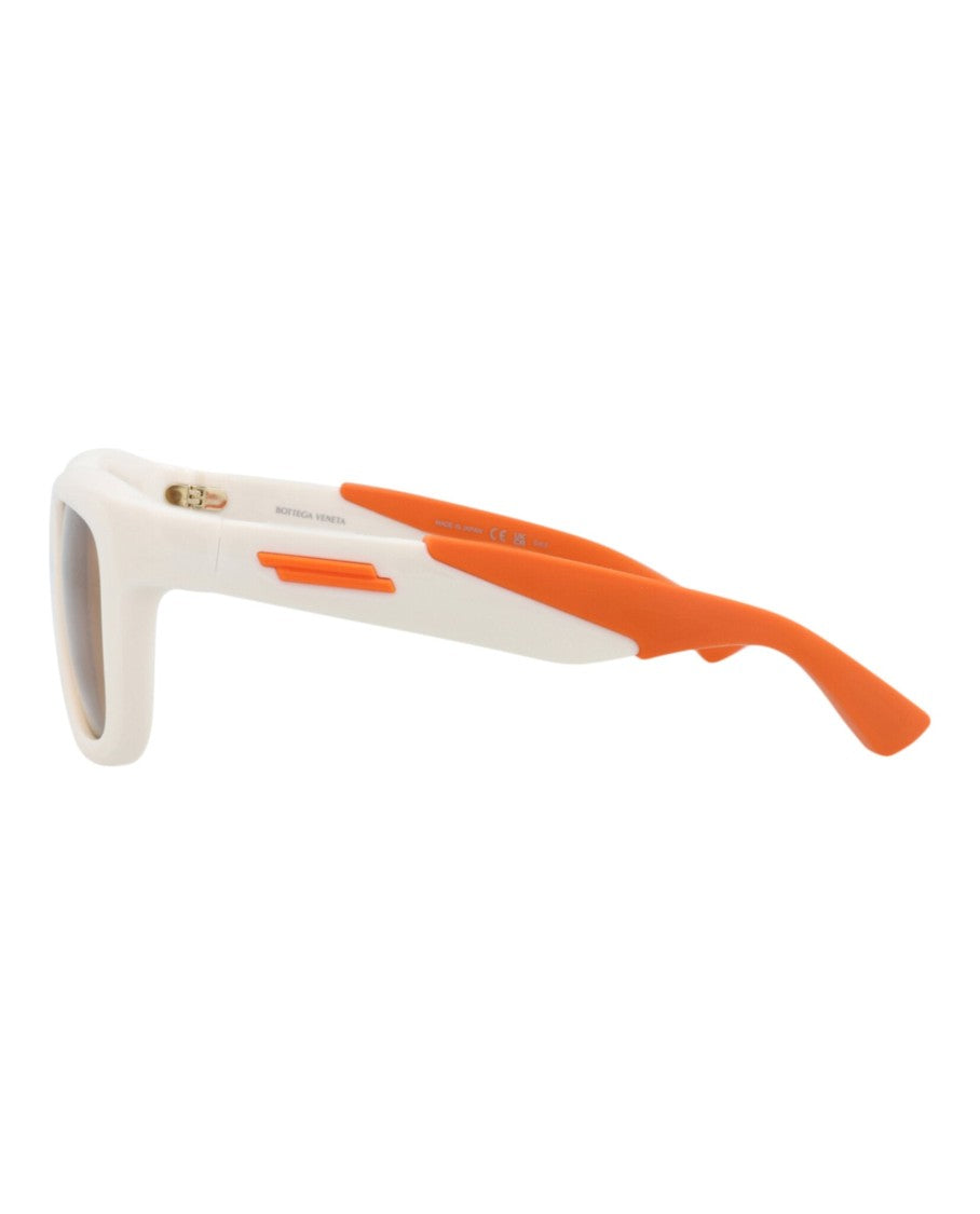 Bottega Veneta Square-Frame Injection Sunglasses